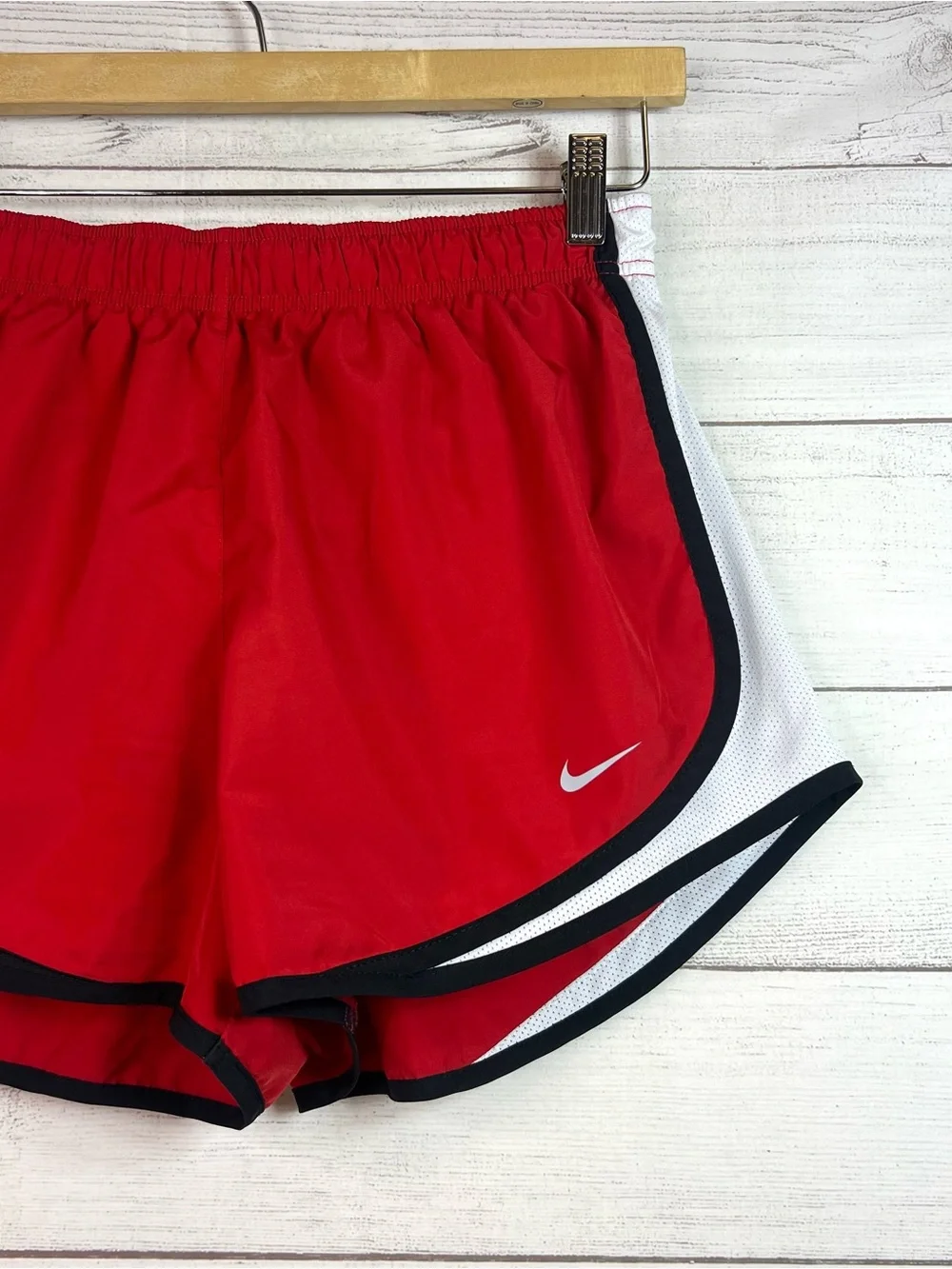 Nike Women's Tempo 3” Running Shorts 831558-611 Brief Lined Size L Athletic Gym